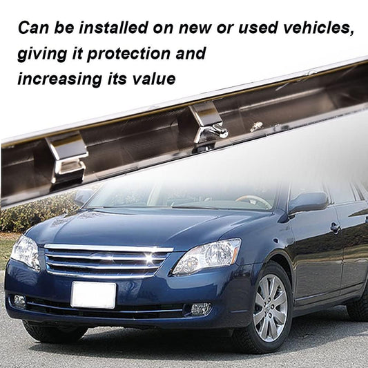 G-PLUS Hood Molding, Compatible with Toyota Avalon 2005-2010 Front Grille Chrome Trim Replace For #75770-AC010, TO1235100