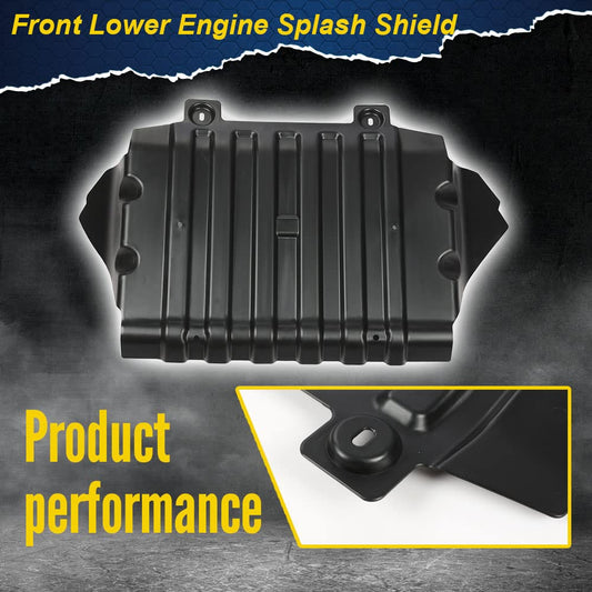 G-PLUS Front Engine Splash Shield Compatible with 2007-2013 Chevy Silverado 1500,Front Center Undercar Shield Replacement
