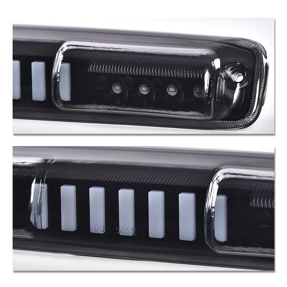 G-PLUS LED 3rd Third Tail High Mount Stop Type I Brake Lamp Compatible with 2007 Chevy Silverado/GMC Sierra 1500 2500 3500 & HD Models Classic 5978318 16525205