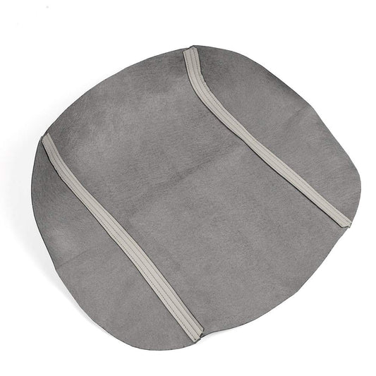 G-PLUS Leather Center Console Lid Cover for Honda Pilot 2009-2015 Gray Front View
