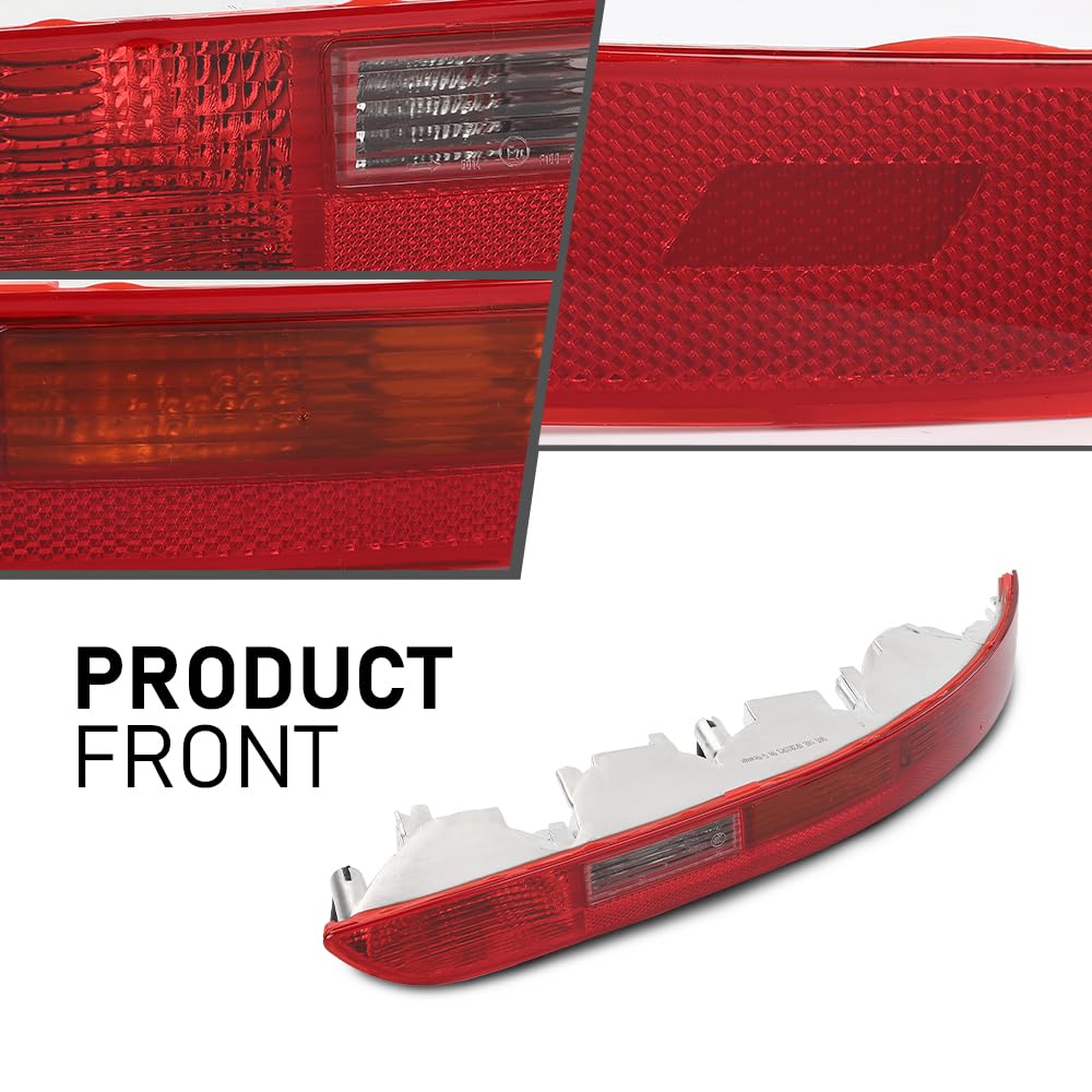 G-PLUS Rear Bumper Tail Lamps Brake Lights Set, Compatible with Audi Q5 2009-2016, LH & RH 2PCS, 8R0945095, 8R0945095B