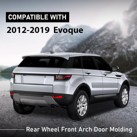 G-PLUS Rear Wheel Front Arch Door Molding Compatible with Range Rover Evoque 2012-2019 Fender Flares LR027252, LR027251