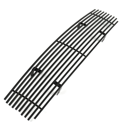 G-PLUS Front Upper Bumper Chrome Billet Grille Insert Compatible With Nissan Maxima 2009 2010 2011 2012 2013 2014 (Black)