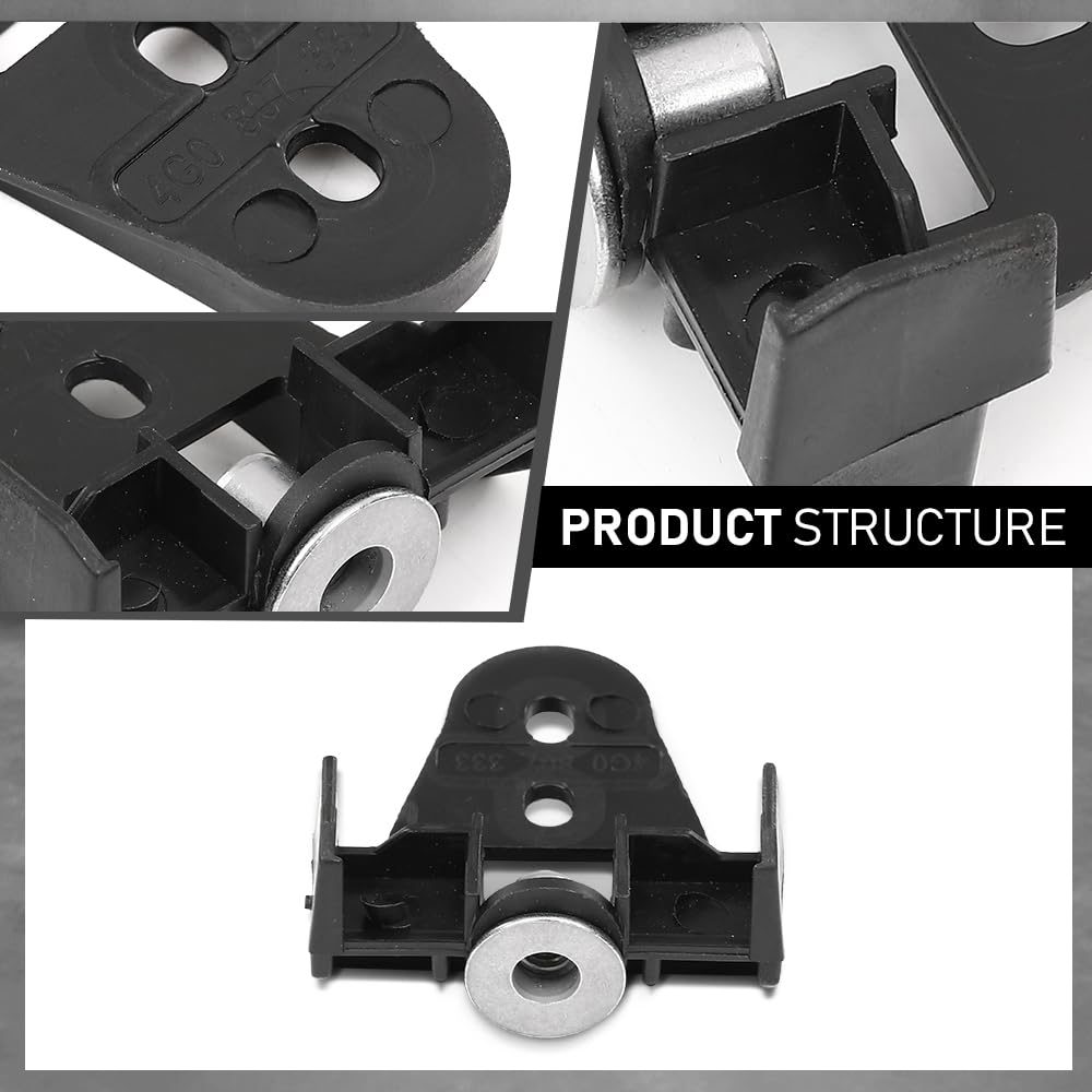 G-PLUS Front Bumper Bracket Holder, Compatible with Audi A6 A6 Quattro S6 RS6 A7 Quattro S7 RS7 2012-2018, 4G0-807-333, 4G0807333