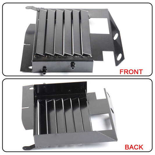 G-PLUS 25 Row Aluminum Engine Transmission Oil Cooler Kit Upgrade Compatible With BMW 3 SERIES 335I E90 E92 N54 Black