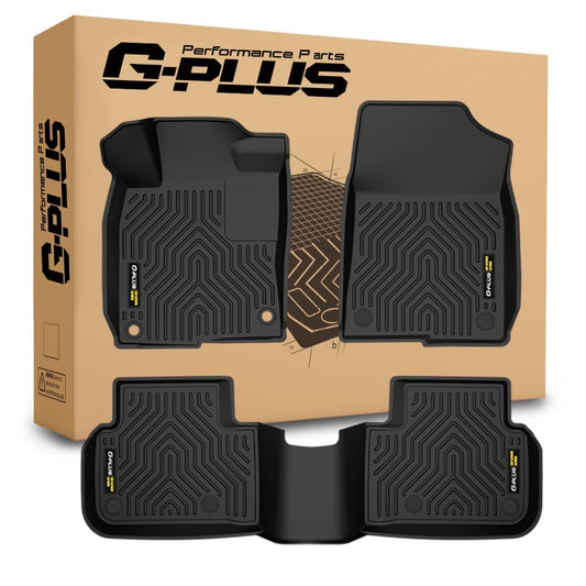 G-PLUS Floor Mats for Honda Civic 2022-2025 Acura Integra 2023-2025 TPE All Weather