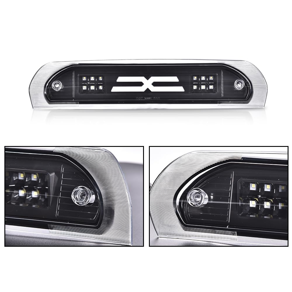 G-PLUS LED Third Brake Light Compatible With 2002-2009 Dodge RAM, 3RD LED Bar Brake/Cargo Light,Type X
