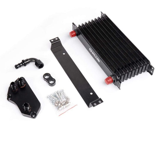 G-PLUS 10 ROW AN10 Aluminum Oil Cooler Kit Fit For Bmw 3 Series F30 F35/N20 316 320