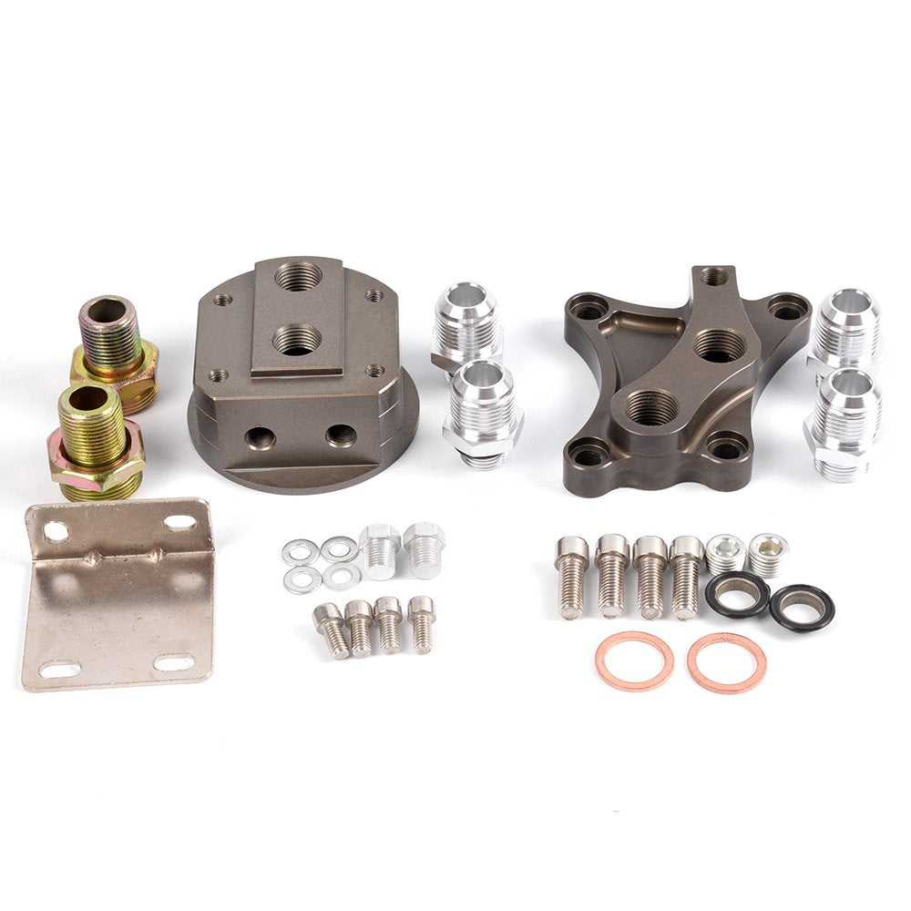 Oil Wedge Block Adaptor Replacement For NISSAN 240SX 200SX SR20DET S13 S14 S15