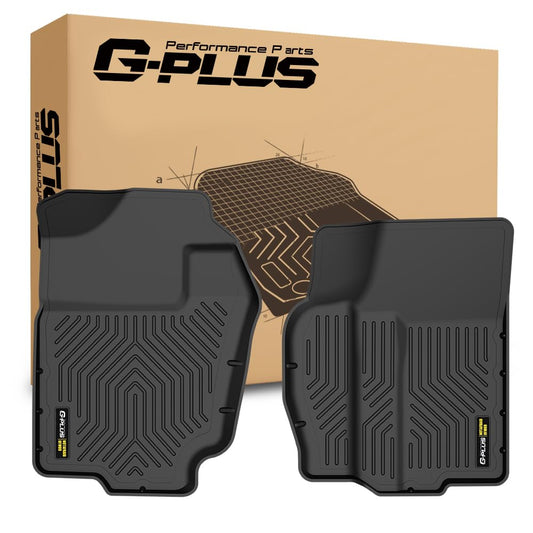 G-PLUS 2PCS Floor Mats for Dodge Ram 1500 1994-2001 Ram 2500 3500 TPE Black