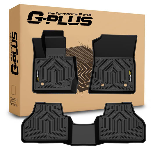 G-PLUS Floor Mats 3PCS for BMW X3 F25 2011-2017 TPE All Weather Protection