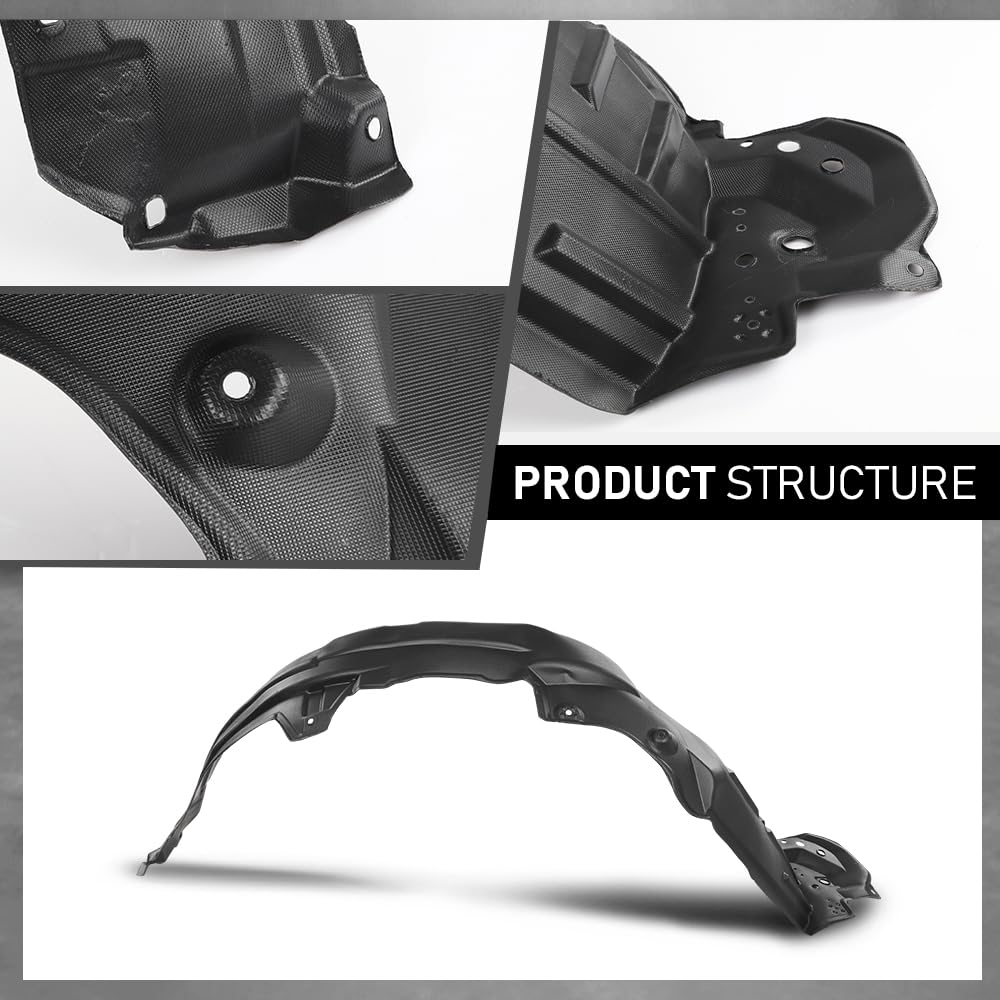 G-PLUS Front Left Inner Fender Liner Compatible with Toyota RAV4 2013-2018 538760R060