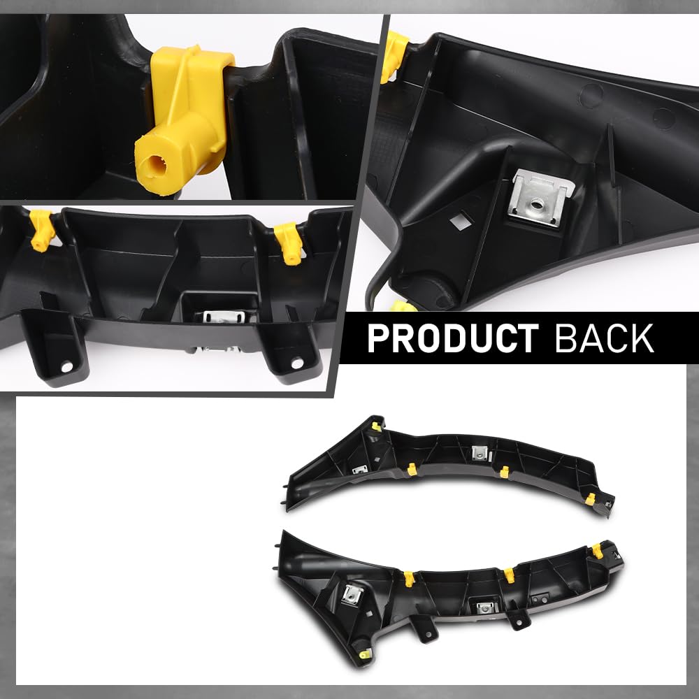 G-PLUS Front Bumper Mount Support Bracket Compatible with Jaguar XF XFR 2012-2015,Fit Jaguar XFR-S 5.0L V8 A/T Base Sedan 2013-2015