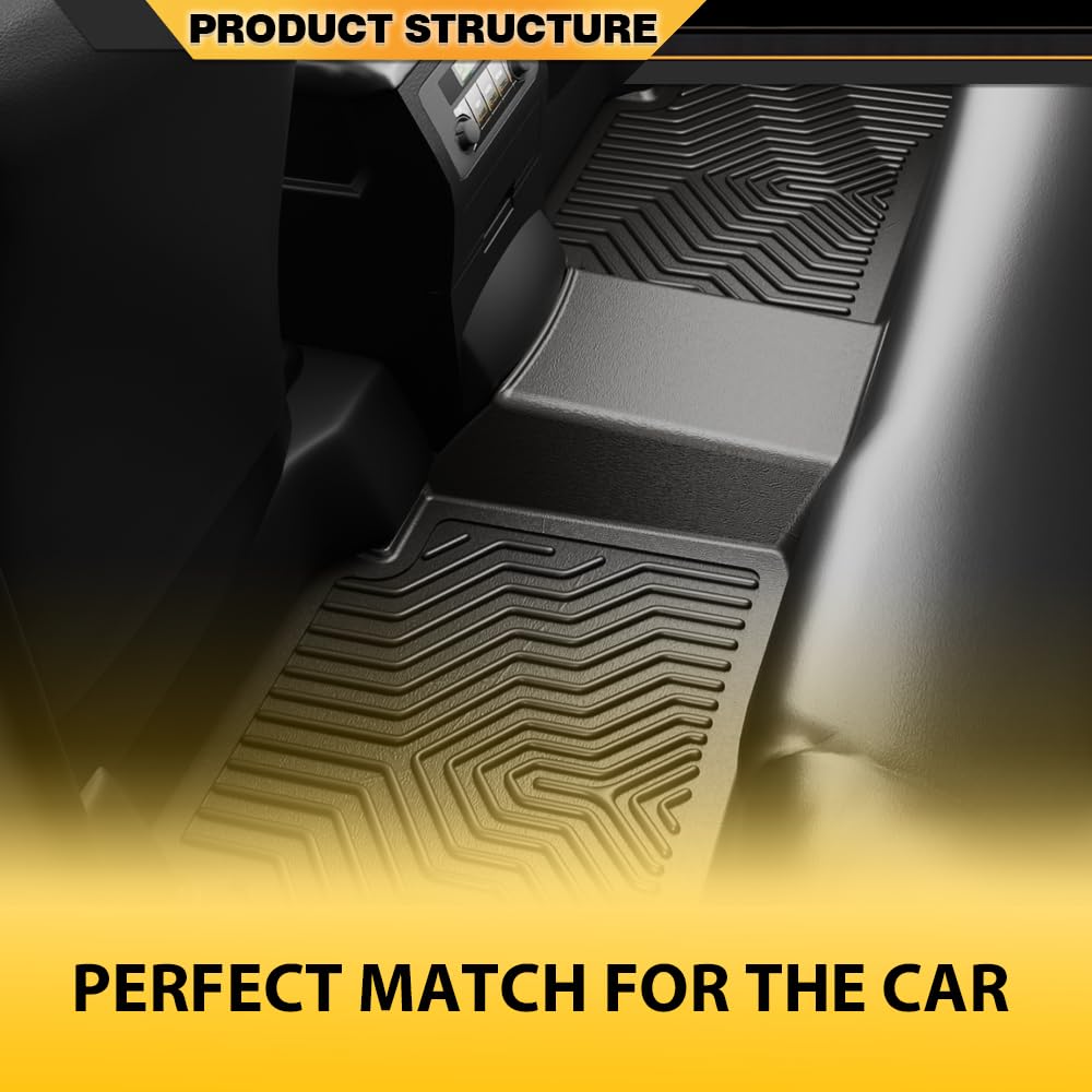 G-PLUS TPE Cargo Liners,Fit for Honda CR-V 2017-2022,Fit Honda CR-V Hybrid 2017-2022,Floor Liner Front & 2nd Row,All Weather Full Cover Protection,alfombras para carro