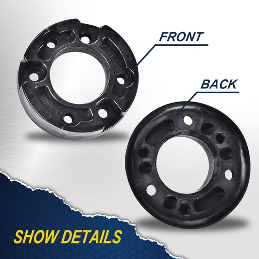 G-PLUS 2" Molded Bolt Leveling Kit Compatible With 2004-2008 F150 2WD 4WD (Bolt-On Kit)