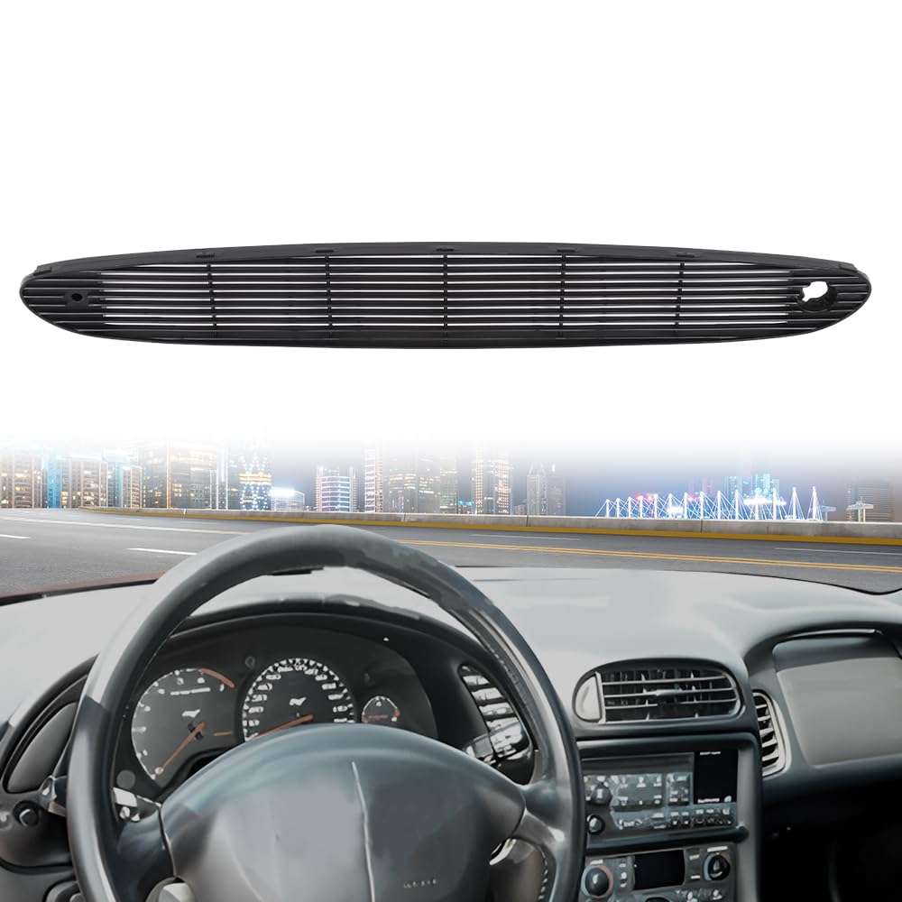 G-PLUS Dash Defrost Grill Grille Vent Auto Climate Control Compatible with Chevy Corvette C5 1997-2004
