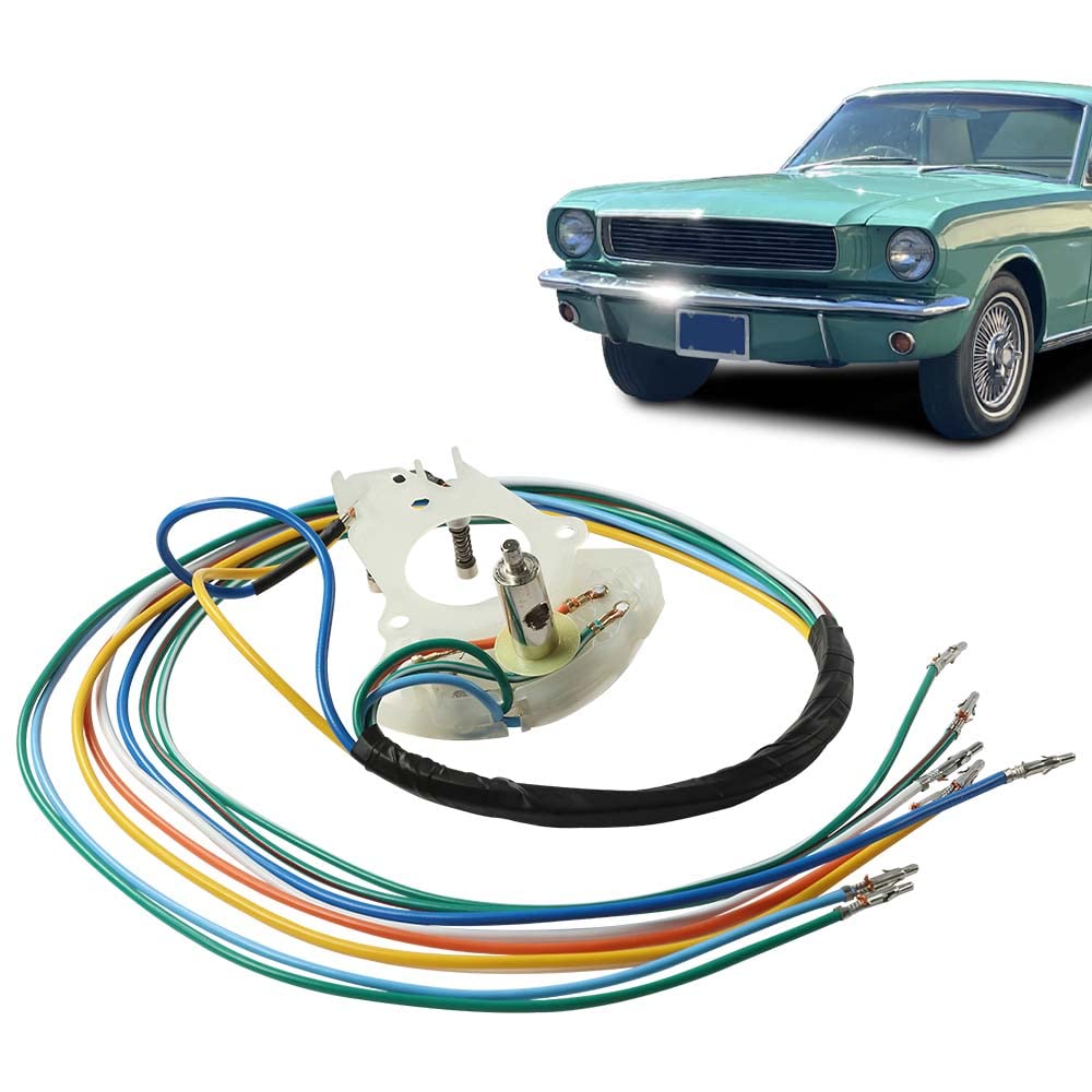 G-PLUS Turn Signal Switch Cam With Wire Harness Compatible with 1966-1970 Bronco/1965 Comet Fairlane Falcon /1965-1966 Mustang