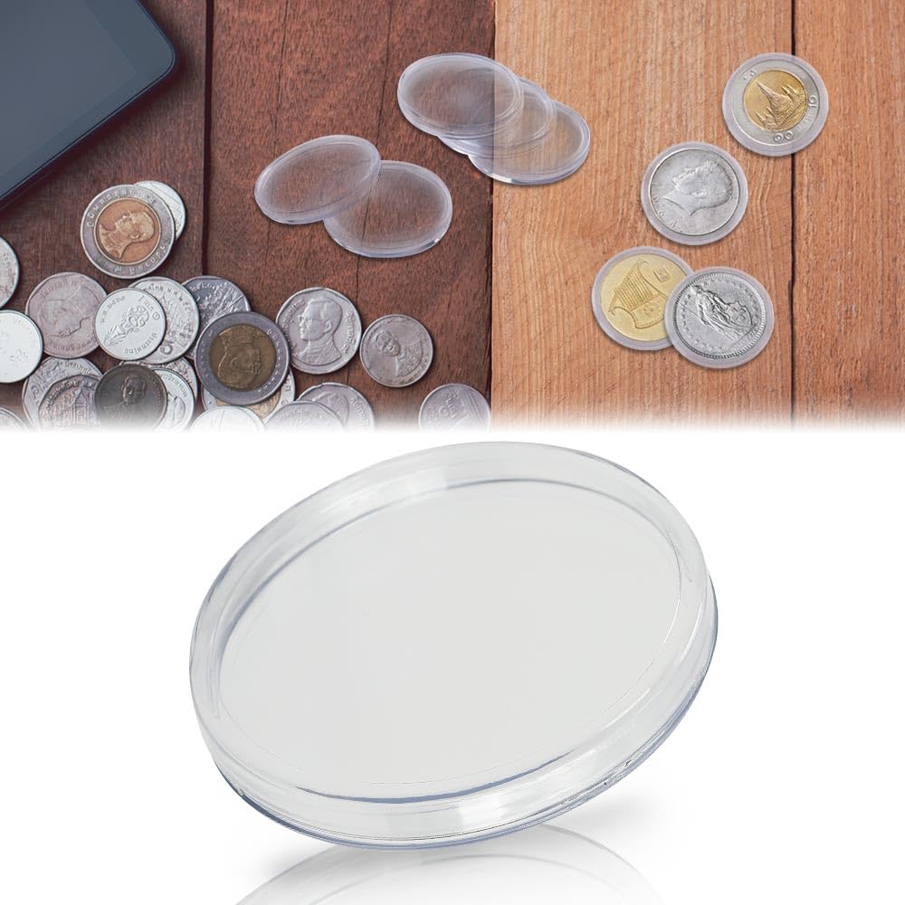 G-PLUS Capsule Holder Fit for Queen Beasts 10 Oz Dragon Silver Coin 89.2mm / 7.16 Long Term Holder