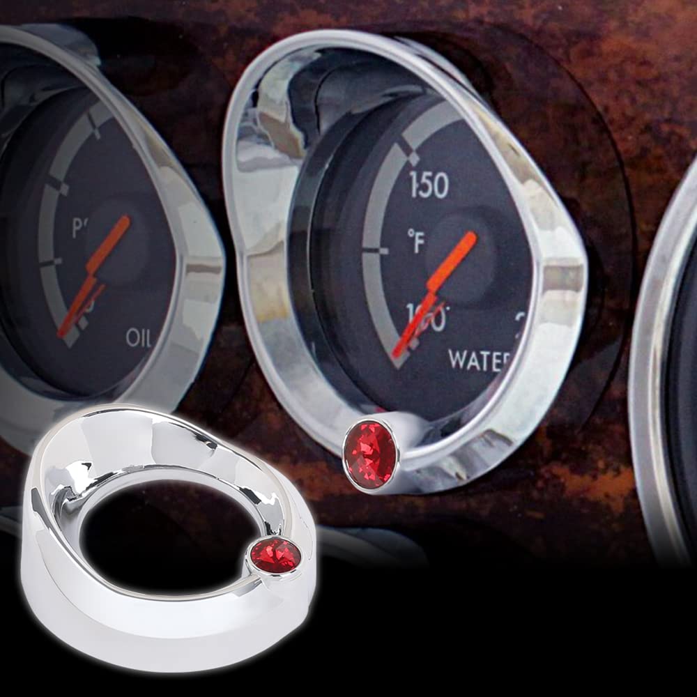 G-PLUS Gauge Cover Red Compatible with Older Freightliner Century