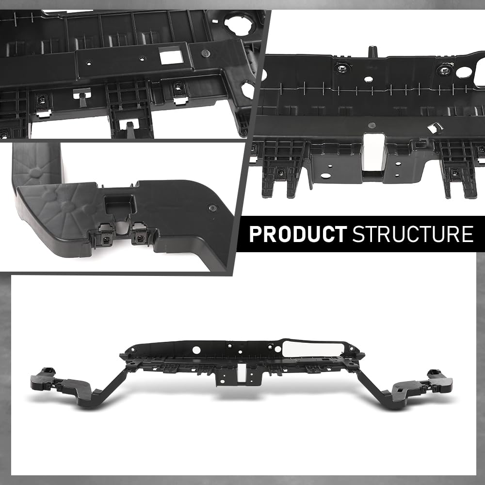 G-PLUS Upper Radiator Support Core, Compatible with Ford Edge ST-Line 2020-2024, Fit Ford Edge (submodel: SE, SEL, ST, Titanium) 2019-2024, KT4Z16138C, FO1225260