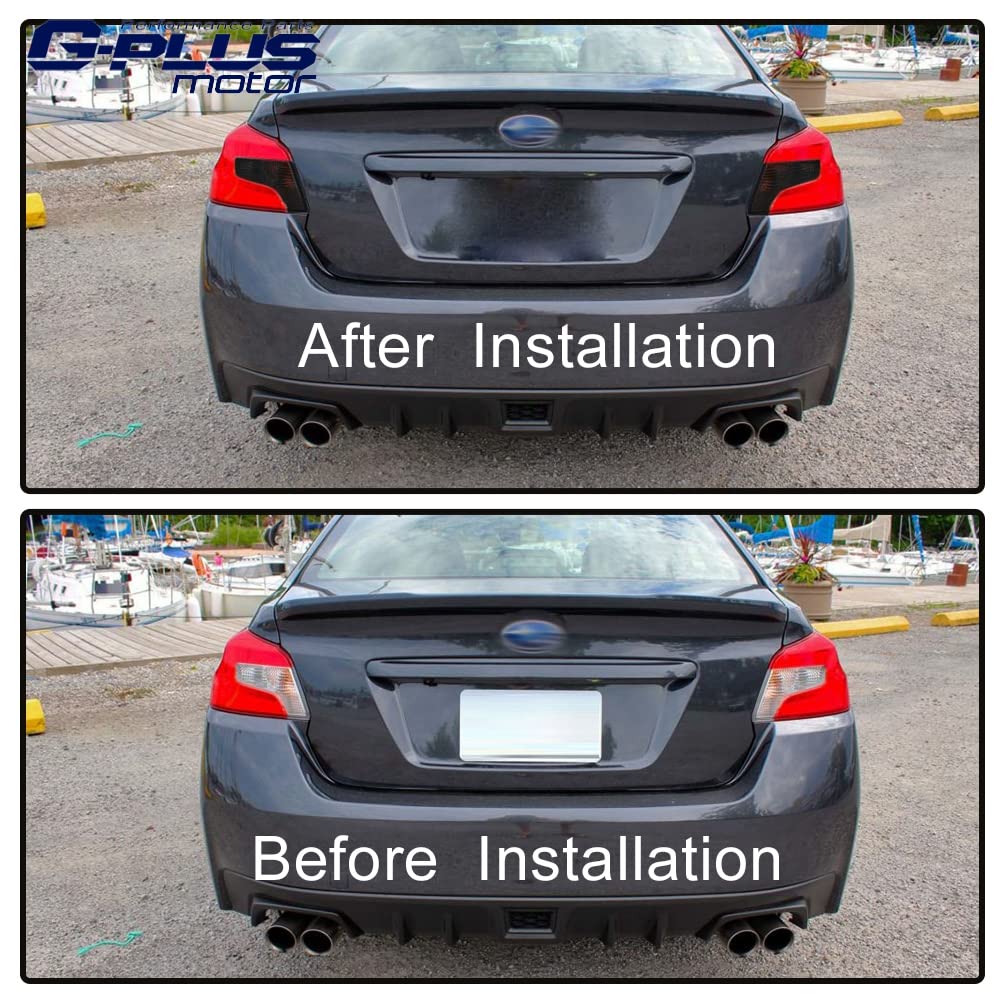 G-PLUS Sedan Tail Light Tint Film Precut US Compatible with WRX/WRX STI 2015-2020