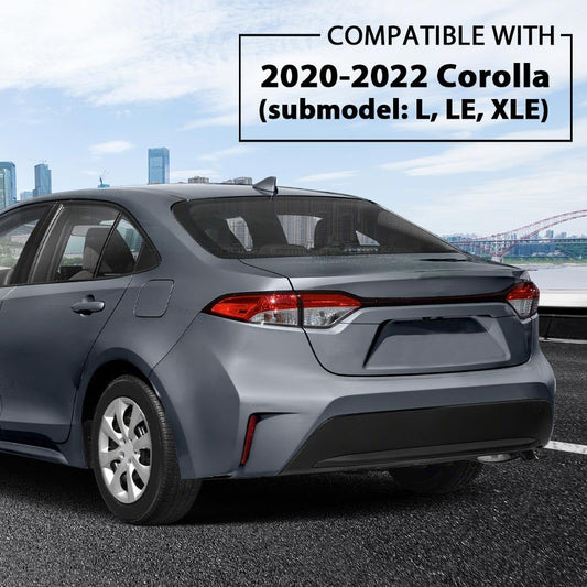 G-PLUS Rear Lower Bumper Trim Compatible with Toyota Corolla (Submodel: L, LE, XLE) 2020-2022 5275402903 TO1144103