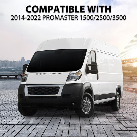 G-PLUS Headlight Filler Bezel for Ram ProMaster 1500 2500 3500 2014-2022 Front View