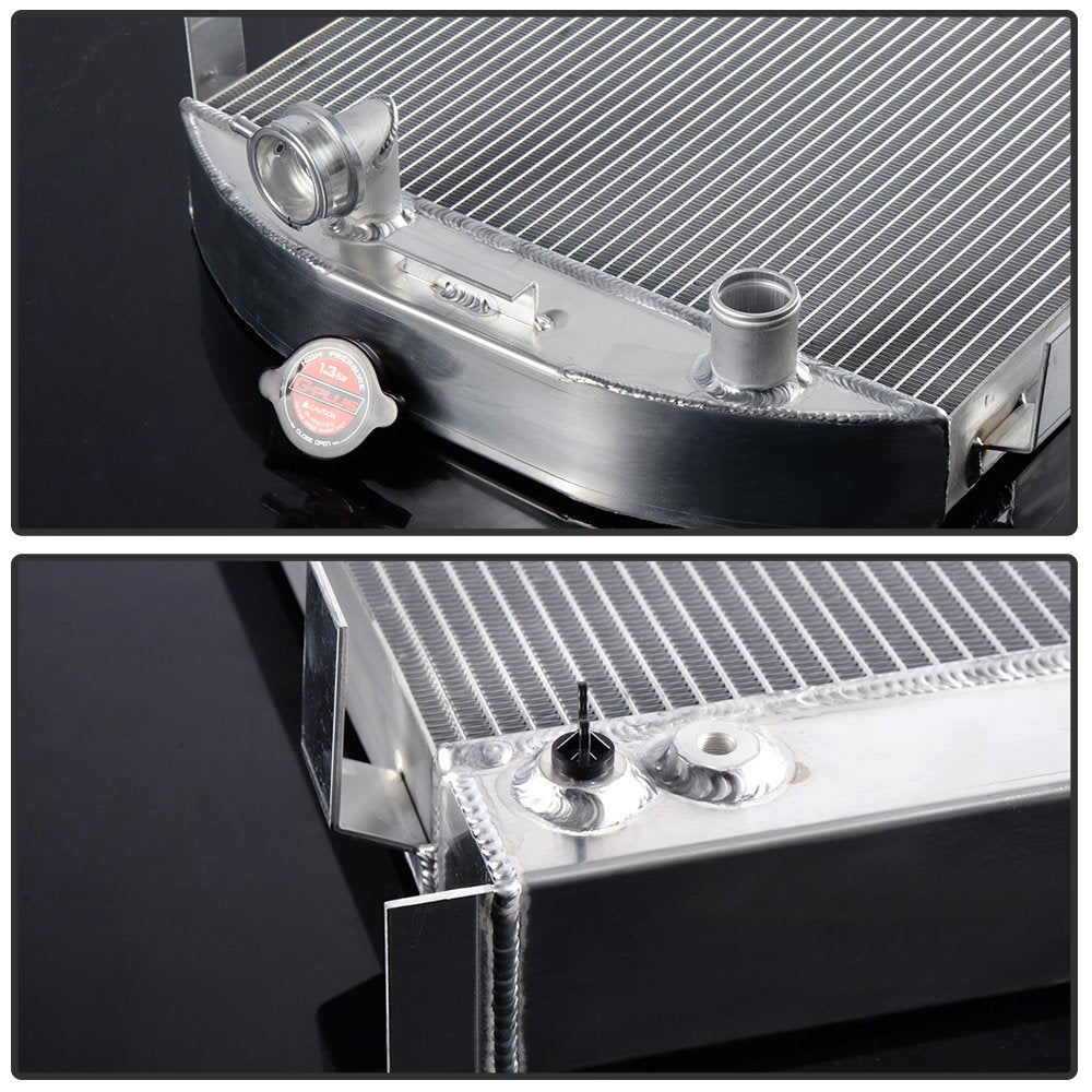 Racing Aluminum Radiator Replacement For FORD MODEL A CHEVY V8 UPGRADE 1930 1931