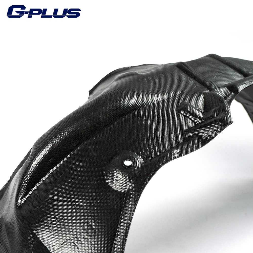 G-PLUS Front Guard Shield Cover Fender Liner Compatible with 2010-2015 Prius Base 2012-2015 Prius Five Four Three Two 5387547030 TO1249158 5387647070 TO1248158