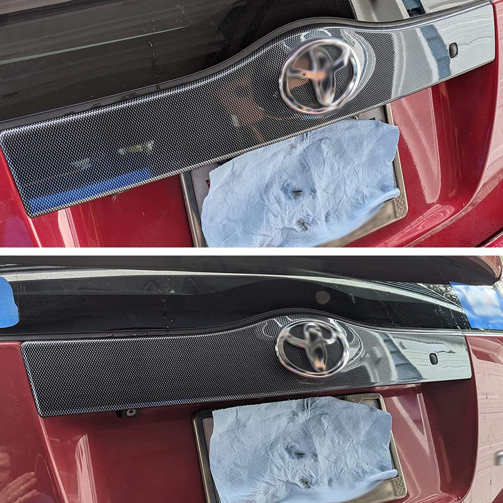 G-PLUS Compatible for Toyota Prius 2004-2009 Carbon Fiber Look Rear Exterior Tailgate Handle