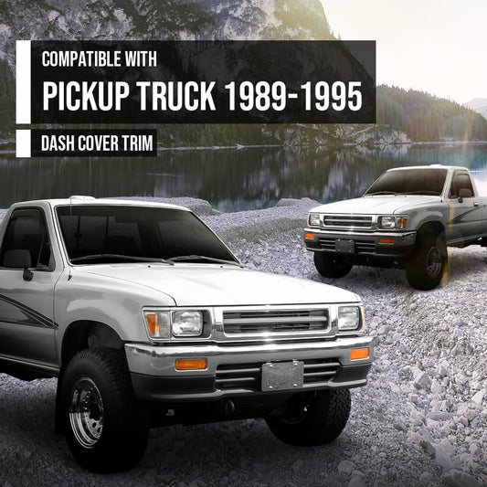 G-PLUS Truck Top Dash Pad Trim Bezel Compatible with Toyota Pickup T3000 1989 1990 1991 1992 1993 1994 1995
