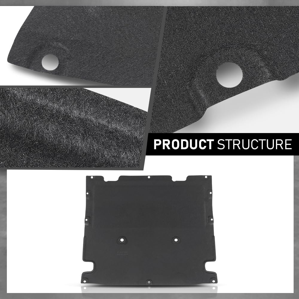 G-PLUS Engine Splash Shield Front Rearward Compatible with Audi Q5 Q5 PHEV SQ5 2.0L 3.0L 2018-2023 80B863821A