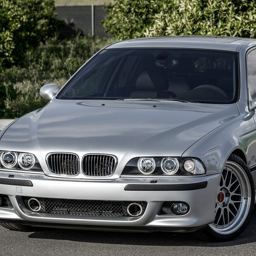 Front Hood Kidney Grille Bumper Grills Replacement For BMW E39 525i 528i 530i 540i M5 1997 1998 1999 2000 2001 2002 2003