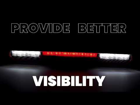 G-PLUS High Mount 3rd Brake Light for Chevy Silverado GMC Sierra 1500 2500HD 3500HD 2021-2023 Front View