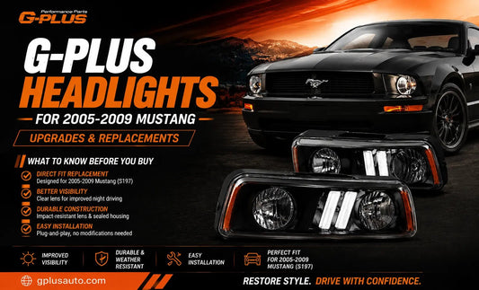 Best 2005-2009 Mustang Headlights: Upgrades & Replacements
