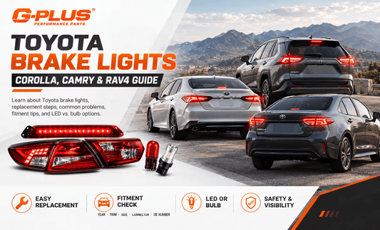 Toyota Brake Lights Guide: Corolla, Camry & RAV4