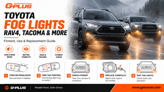 Toyota Fog Lights Guide: RAV4, Tacoma & More