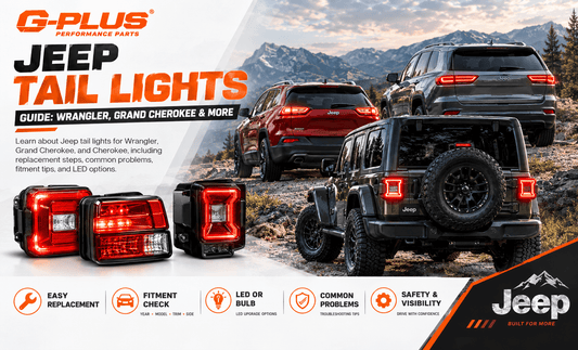 Jeep Tail Lights Guide: Wrangler, Cherokee & More