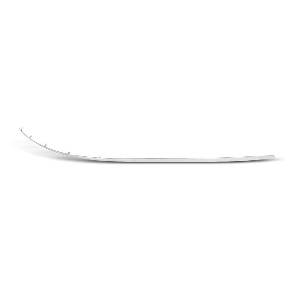 G-PLUS Rear Left Side Bumper Cover Molding Compatible with Benz E350 E550 Base Coupe 2-Door 2010-2013 Fit Models Without AMG Styling Package 2078852121, MB1158114 Silver