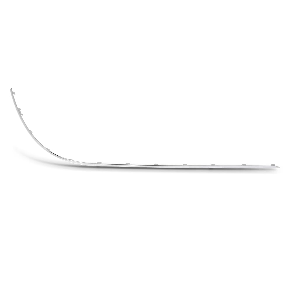 G-PLUS Rear Right Side Bumper Impact Strip Compatible with Benz E63 AMG Base Sedan 4-Door 2010-2013 Fit Models Without AMG Styling Package 2128852221 Silver