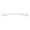 G-PLUS Rear Trim Strip Set 3 Pcs Compatible with Benz W222 S-Class S450 S500 S560 2018-2020 2228853000, 2228852900 Silver