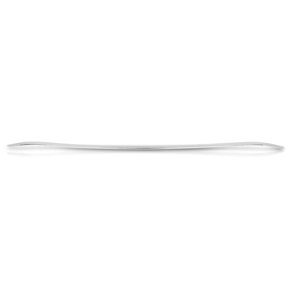 G-PLUS Front Bumper Trim Molding Chrome, Compatible with Benz C300 2015-2018, Silvery, 2058850123-PFM, 2058853123, MB1044123, 15731898