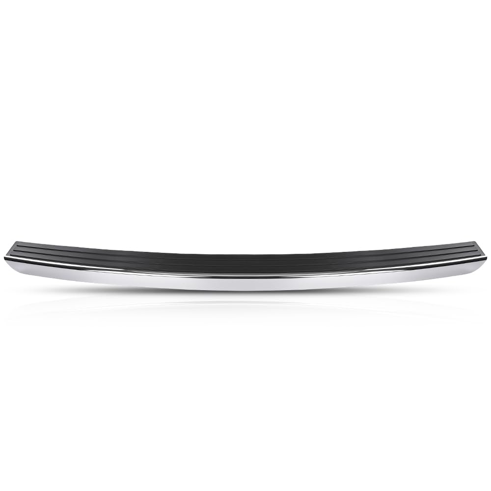 G-PLUS Rear Bumper Face Bar Trim Molding Step Pad Compatible with Jeep Compass 2011-2017,Compatible with Jeep Patriot 2011-2017,Fit for Model With Chrome Trim, Without Black Spear 68091514AA