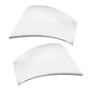 G-PLUS Headlight Molding Trim Side Bumper Chrome Trim Compatible With Volvo VNL 300 430 630 670 730 780 2004-2015 Driver & Passenger Side Bumper Extension Corners Chrome Trim 1 Pair 82721512 82721510