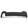 G-PLUS Rear Bumper Face Bar Trim Molding Step Pad Compatible with Jeep Cherokee Latitude Plus 2018,Fit Jeep Cherokee (submodel: Latitude, North, Sport) 2014-2018,Fit for Models With Single Exhaust