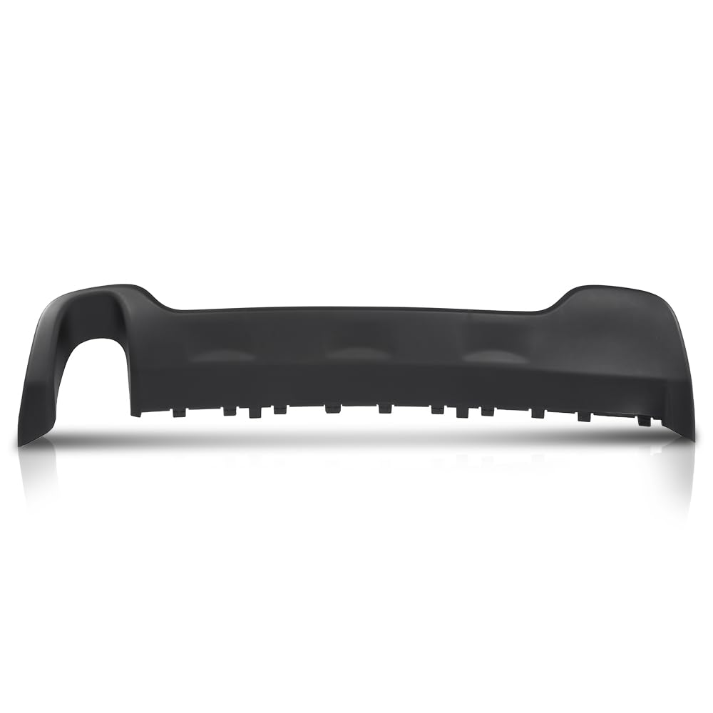 G-PLUS Rear Bumper Face Bar Trim Molding Step Pad Compatible with Jeep Cherokee Latitude Plus 2018,Fit Jeep Cherokee (submodel: Latitude, North, Sport) 2014-2018,Fit for Models With Single Exhaust