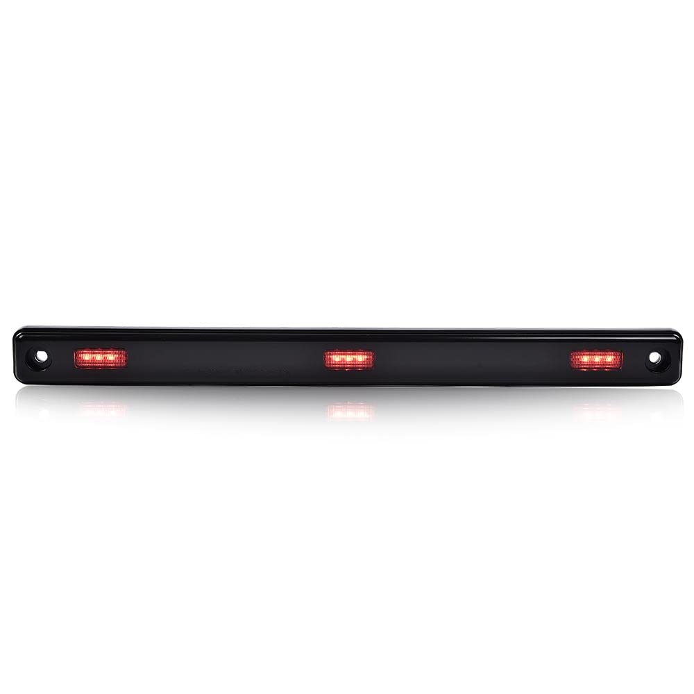 G-PLUS Rear Red Marker Light Lamp with Pigtail Connector Compatible with all Ford Super Duty with DRW 2017 2018 2019 2020 2021 2022 Marker Lamp