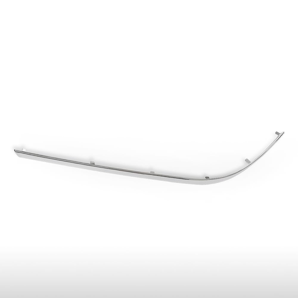 G-PLUS Front Driver Left Side Bumper Trim Compatible with Benz E550 Base Coupe 2-Door 2010-2013 Fit Models Without AMG Styling Package 2078851921, MB1046115 Silver