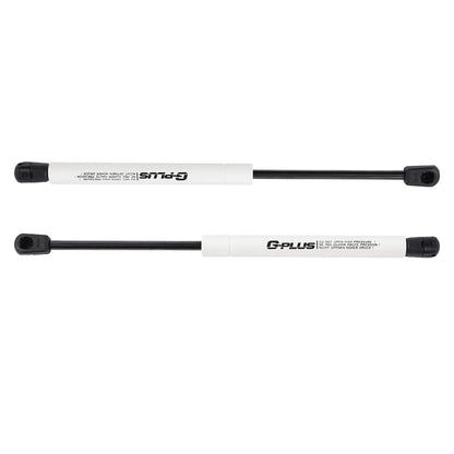 G-PLUS Racing Hood Lift Strut Damper Shock Set- Complete Kit White Compatible with Ford Mustang 15-21