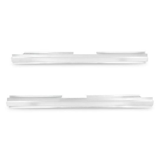G-PLUS Slip-on Rocker Panel Left and Right Side Compatible with Jeep Cherokee 4 Door 1984-2001/Fit Jeep Wagoneer & Comanche 4 Door 1984-1996 CH1600101 CH1601101